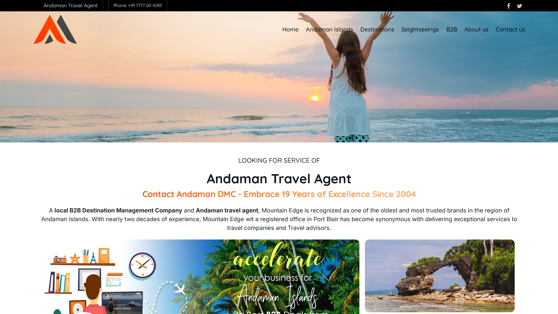 Andaman Travel Agent Website