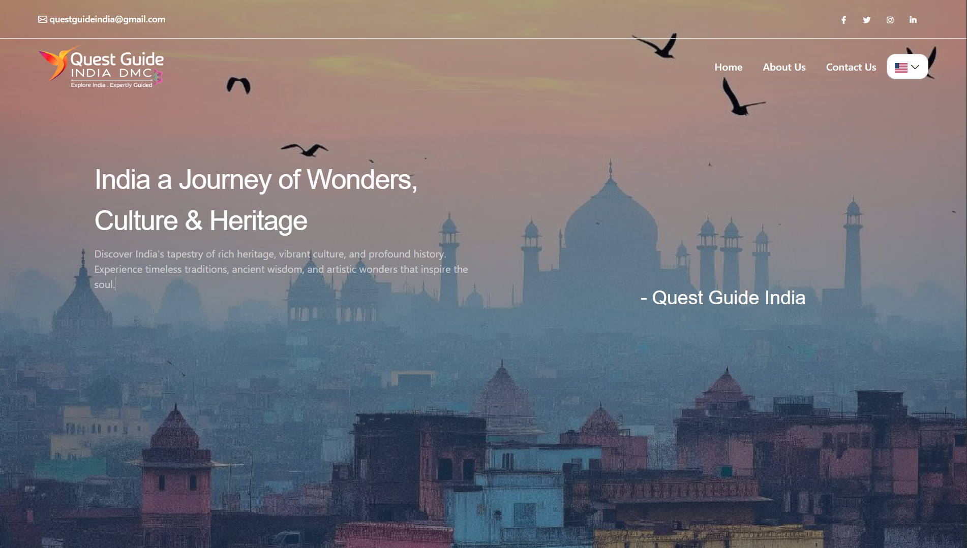 Quest Guide India Website